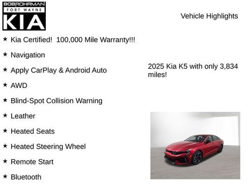 Certified 2025 Kia K5 GT-Line image 7