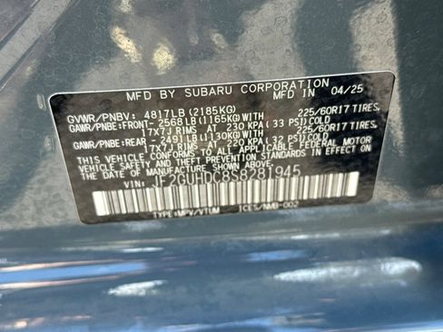 Used 2025 Subaru Crosstrek 2.5i Premium AWD/4WD image 33