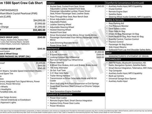 Used 2017 RAM 1500 Sport w/ Convenience Group AWD/4WD image 3