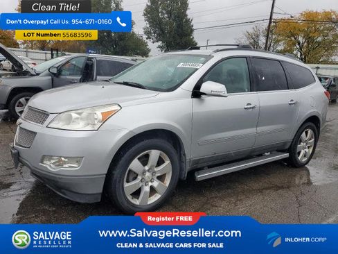 Used 2012 Chevrolet Traverse LTZ w/ LPO, 'HIT The Road' Package FWD image 1