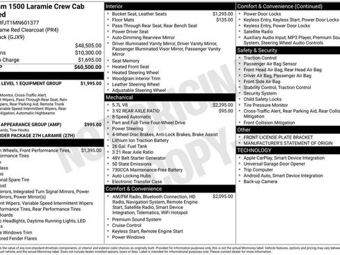 Used 2021 RAM 1500 Laramie image 11