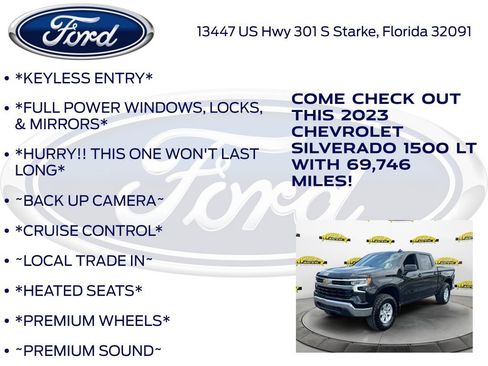 Used 2023 Chevrolet Silverado 1500 LT AWD/4WD image 10