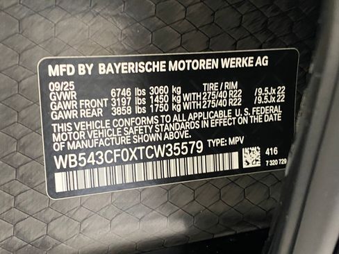 New 2026 BMW iX xDrive45 w/ M Sport Package image 19
