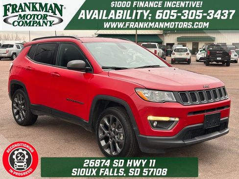 Used 2021 Jeep Compass 80th Special Edition image 1
