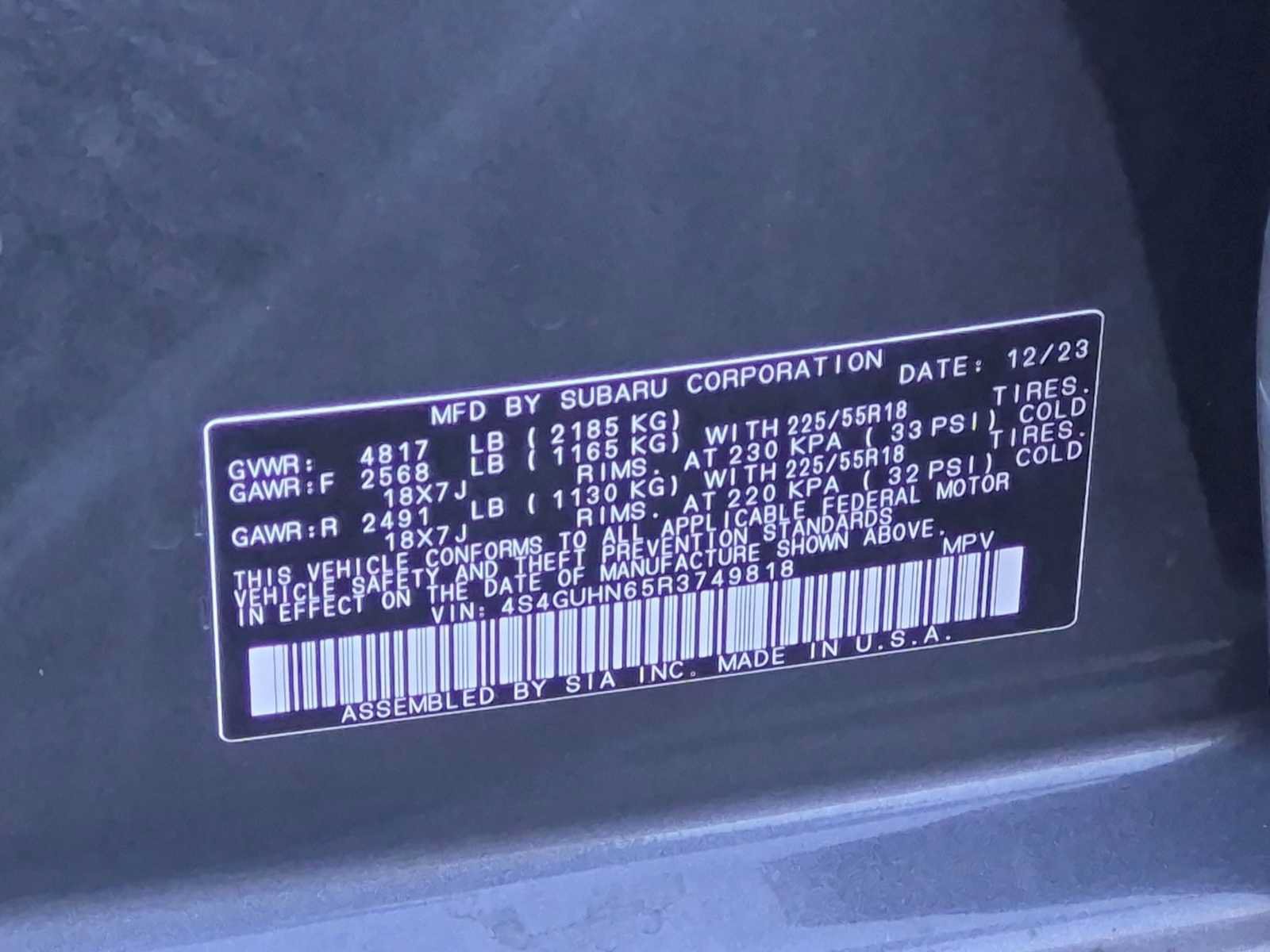 Certified 2024 Subaru Crosstrek 2.5i Limited w/ Crosstrek Mirror Package AWD/4WD image 34