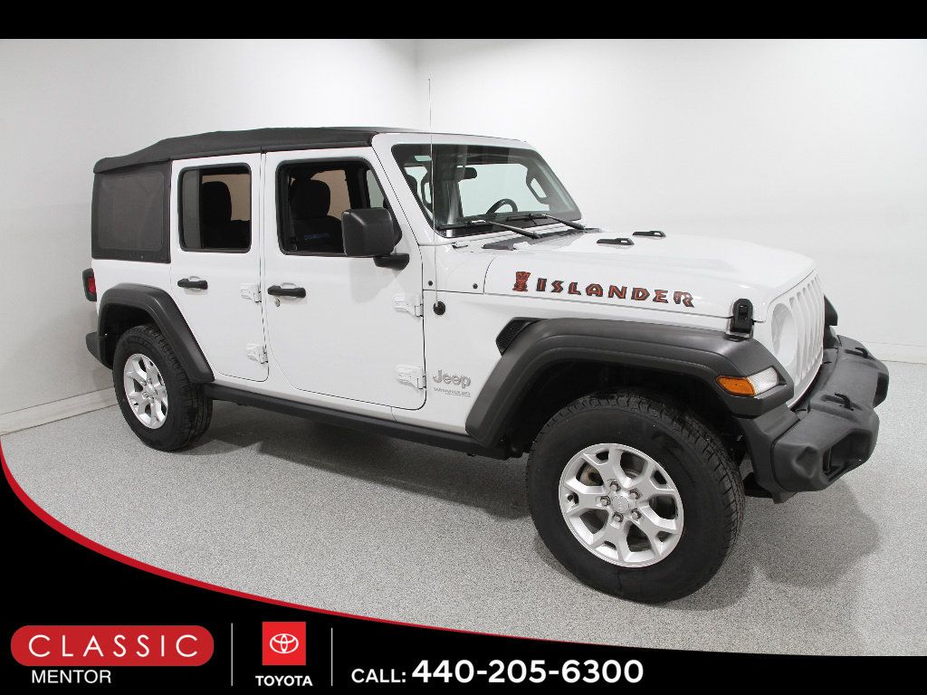 Used 2021 Jeep Wrangler Unlimited Sport AWD/4WD image 1