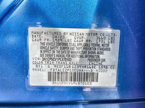 Used 2023 Nissan Kicks SV FWD image 24
