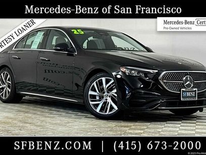 Certified 2025 Mercedes-Benz E 350 Black