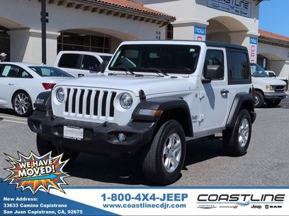 Certified 2020 Jeep Wrangler Sport S