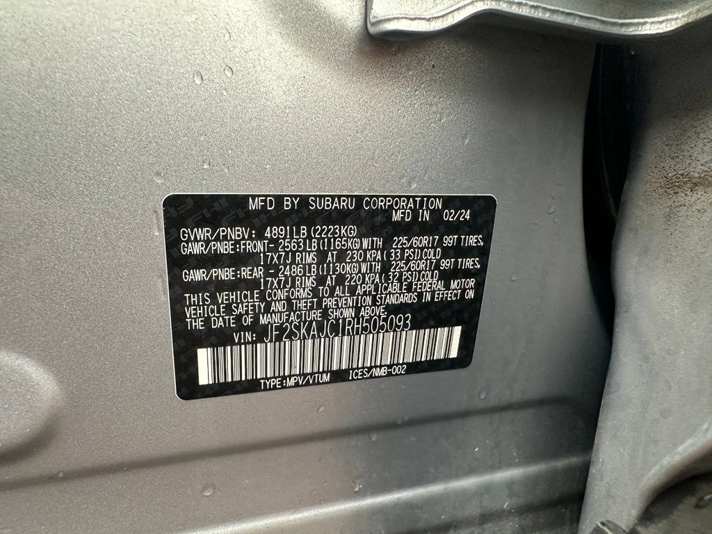 Used 2024 Subaru Forester Wilderness AWD/4WD image 9