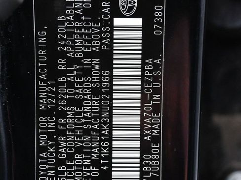 Used 2022 Toyota Camry XSE image 41