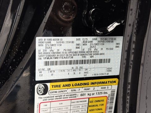 New 2026 Ford Expedition Max Platinum w/ Driver's Package image 35