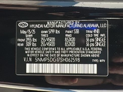 Used 2025 Hyundai Santa Fe Calligraphy AWD/4WD image 30