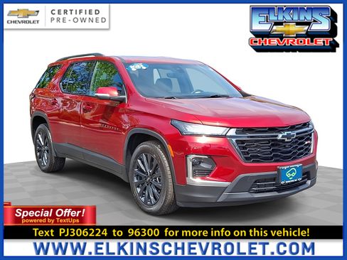 Certified 2023 Chevrolet Traverse RS w/ LPO, Floor Liner Package AWD/4WD image 1