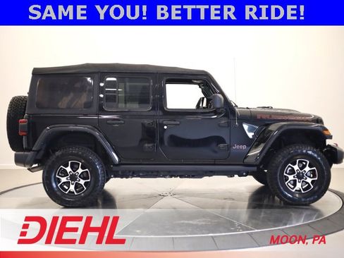 Used 2022 Jeep Wrangler Unlimited Rubicon w/ LED Lighting Group image 2