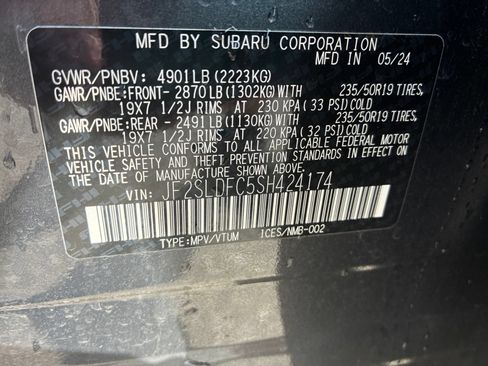 Certified 2025 Subaru Forester Sport AWD/4WD image 29