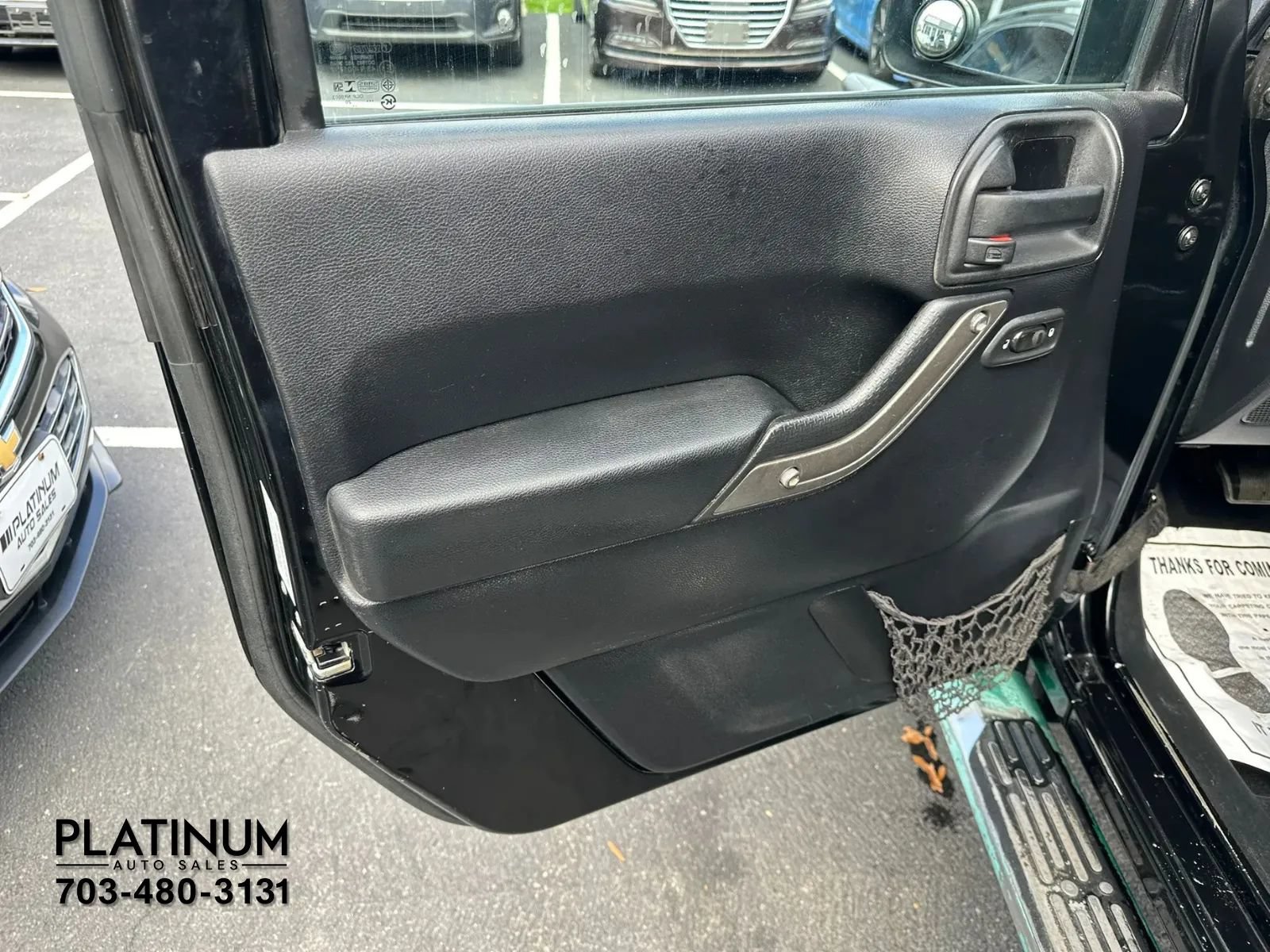 Used 2014 Jeep Wrangler Unlimited Sport w/ Quick Order Package 24S AWD/4WD image 15