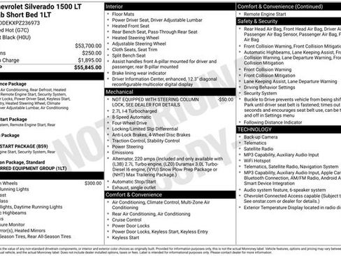 Used 2023 Chevrolet Silverado 1500 LT AWD/4WD image 65
