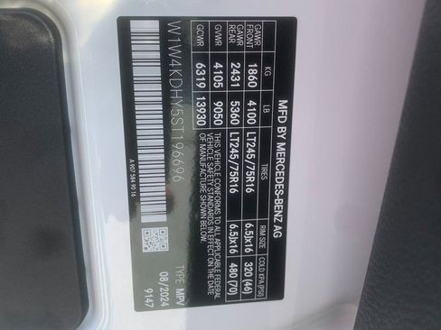 New 2025 Mercedes-Benz Sprinter 2500 image 12