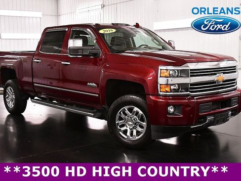 Used 2016 Chevrolet Silverado 3500 High Country w/ Duramax Plus Package image 1
