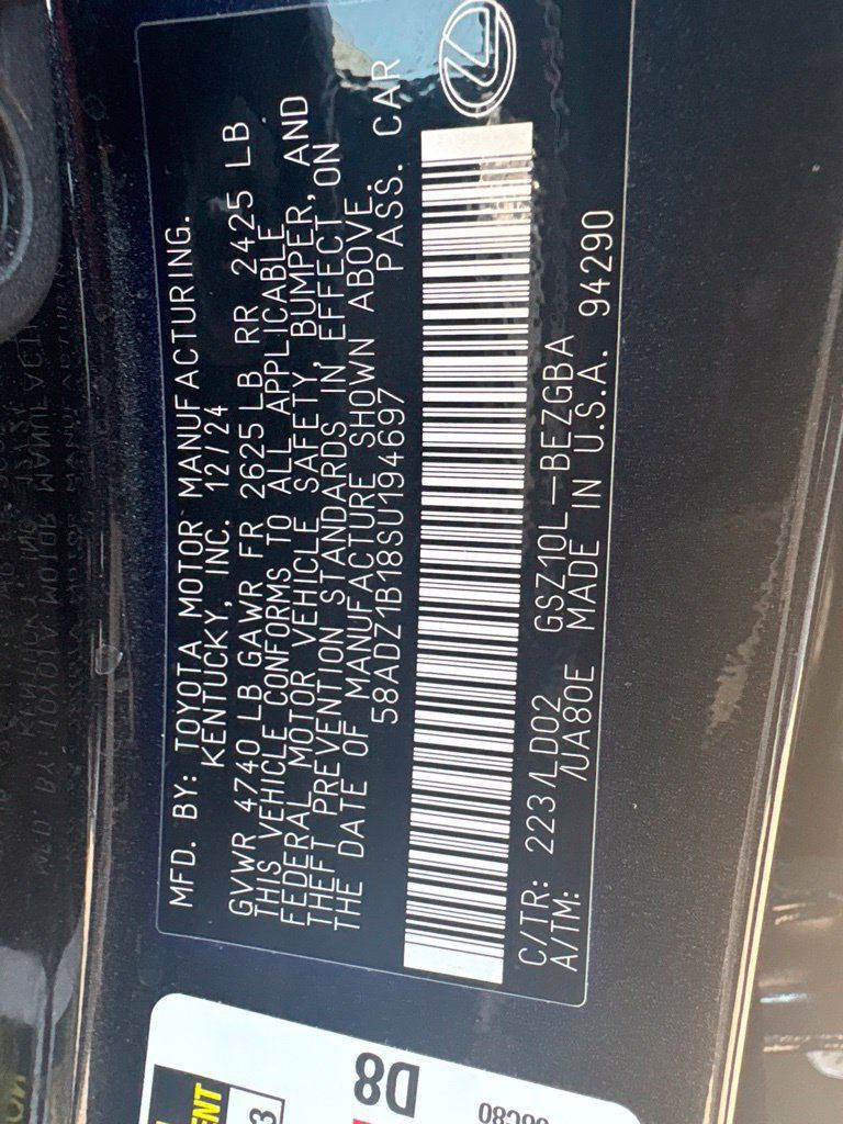 Used 2025 Lexus ES 350 w/ Premium Package FWD image 22