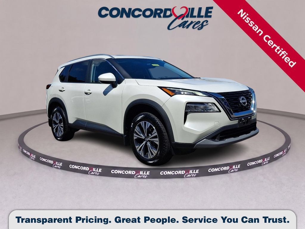 Certified 2023 Nissan Rogue SV w/ SV Premium B Package AWD/4WD image 1