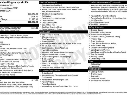 Used 2023 Kia Niro EX w/ EX Cold Weather Package image 7