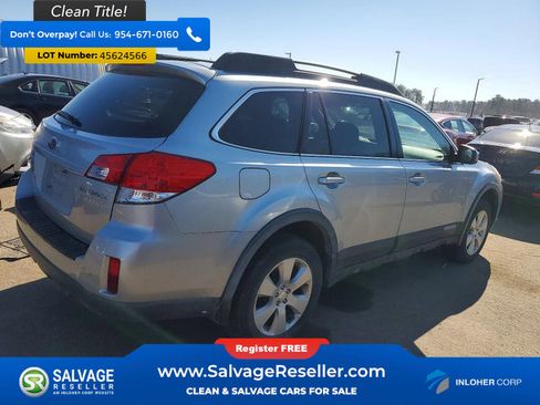 Used 2012 Subaru Outback 2.5i Premium w/ Popular Pkg 2 image 4