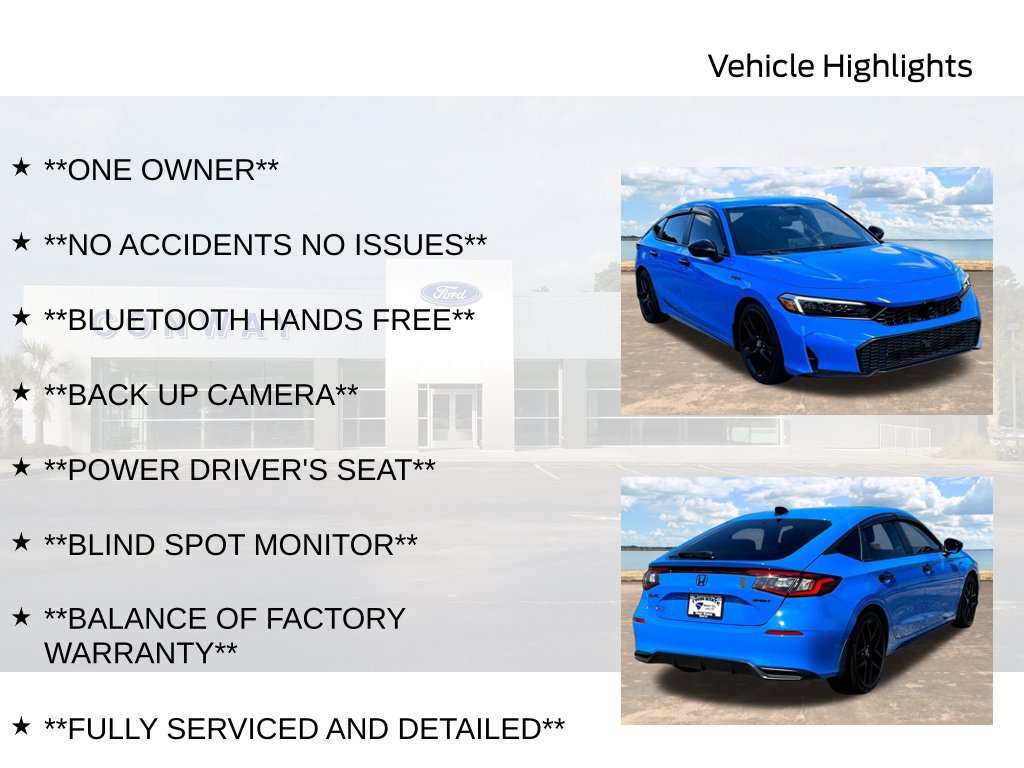 Used 2025 Honda Civic Sport image 6