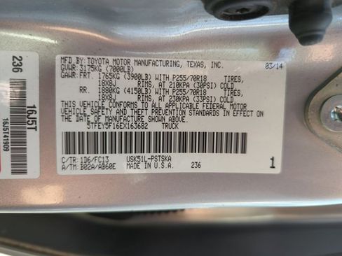 Used 2014 Toyota Tundra SR5 w/ SR5 Upgrade Package RWD image 15