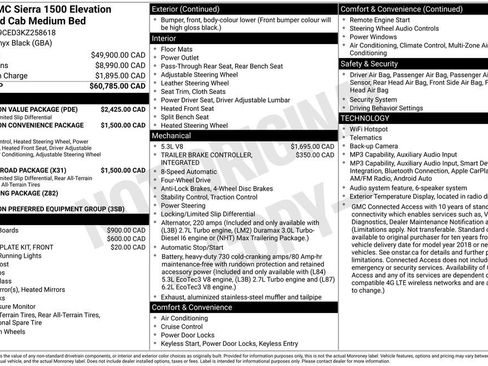 Used 2019 GMC Sierra 1500 Elevation w/ Elevation Value Package AWD/4WD image 10