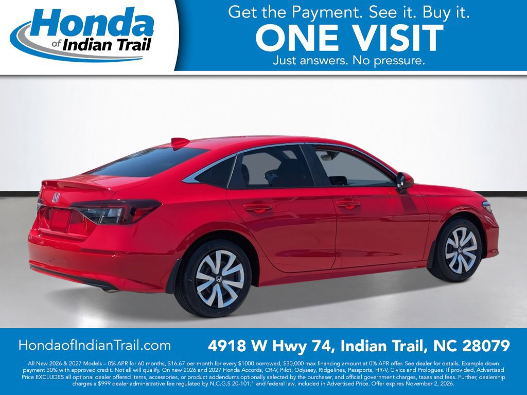New 2026 Honda Civic LX image 2