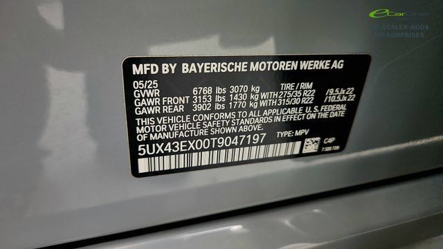 Used 2026 BMW X6 M60i AWD/4WD image 75