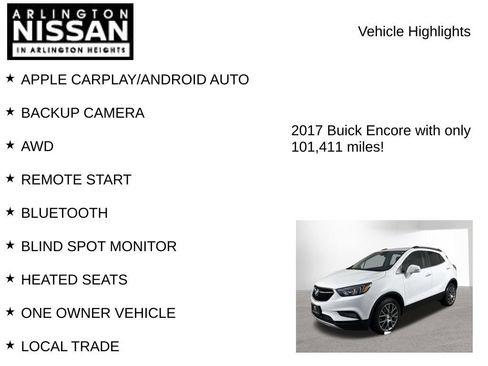 Used 2017 Buick Encore Sport Touring AWD/4WD image 7