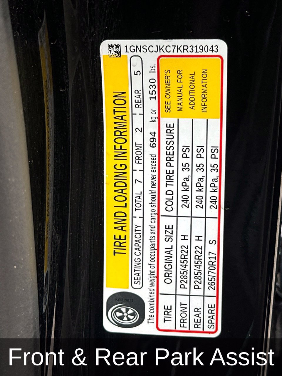 Used 2019 Chevrolet Suburban Premier RWD image 29