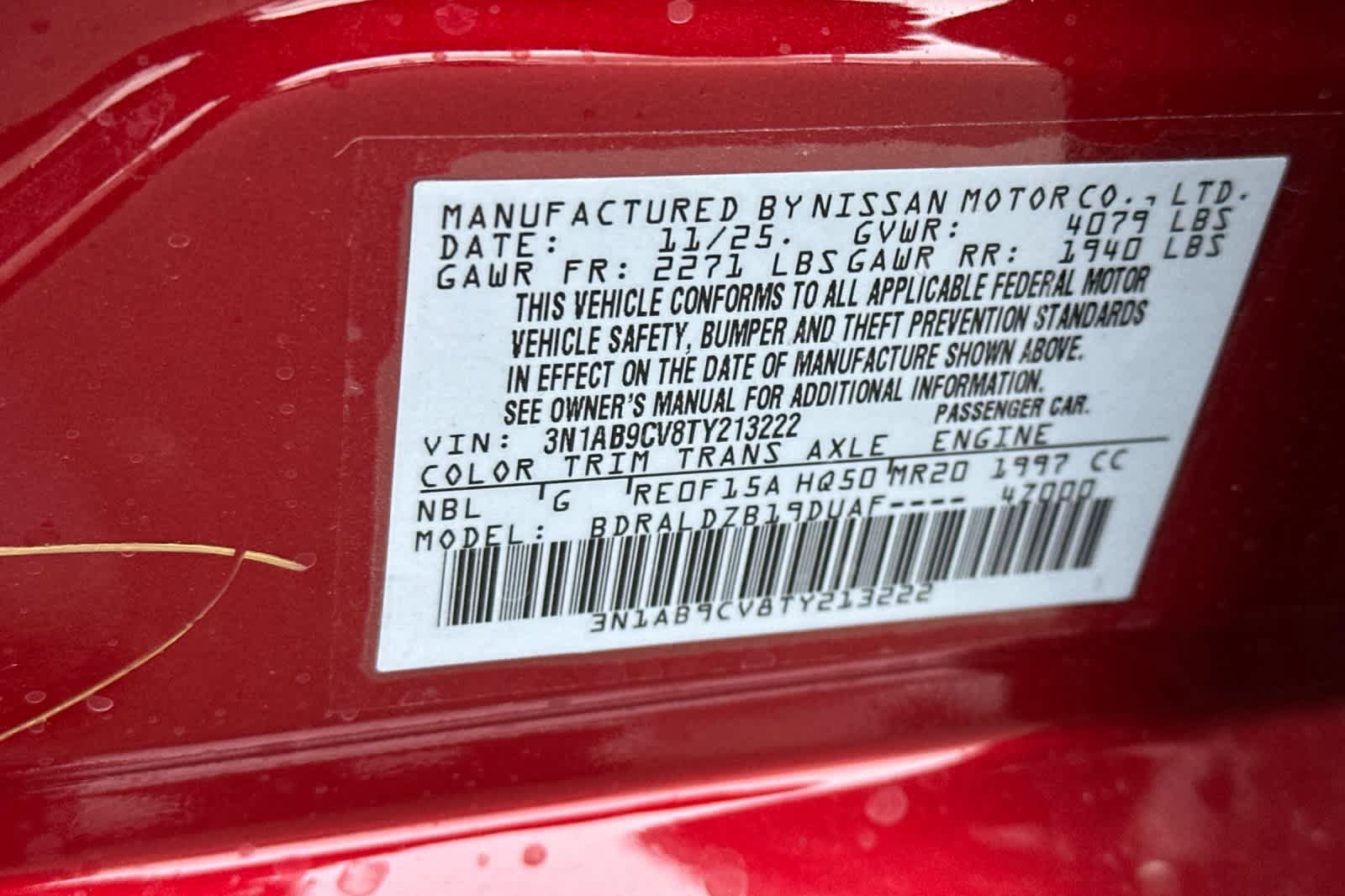 New 2026 Nissan Sentra SV w/ SV Convenience Package FWD image 25