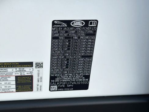 New 2027 Land Rover Range Rover SE AWD/4WD image 44