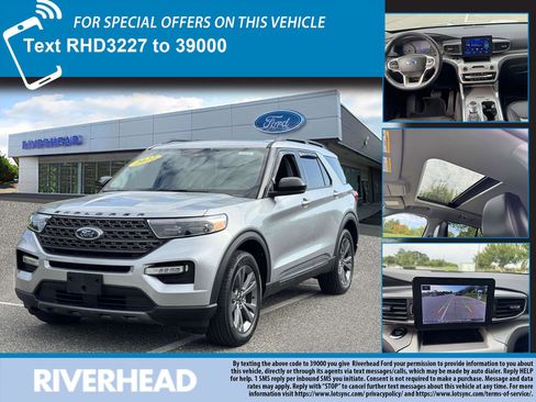 Certified 2022 Ford Explorer XLT w/ Equipment Group 202A image 1