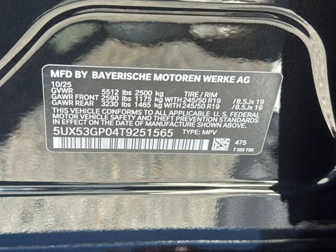 Used 2026 BMW X3 xDrive30i w/ M Sport Package AWD/4WD image 30