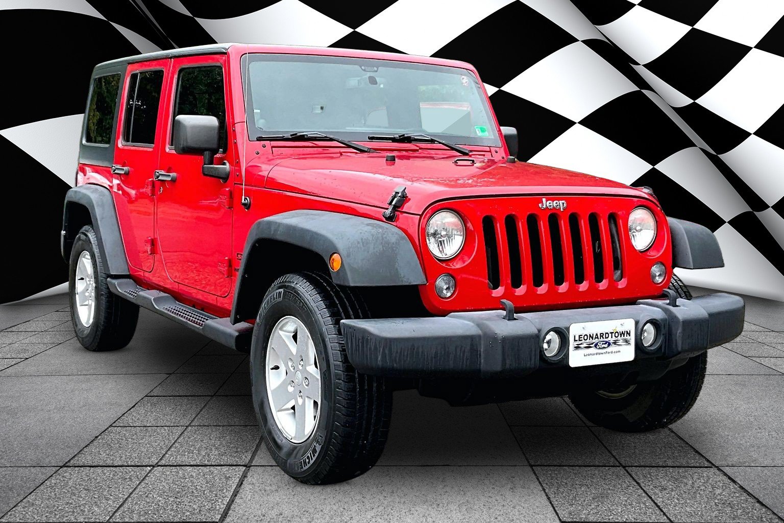 Used 2014 Jeep Wrangler Unlimited Sport w/ Quick Order Package 24S AWD/4WD image 14