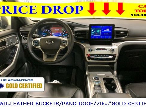 Certified 2022 Ford Explorer XLT w/ Equipment Group 202A image 28