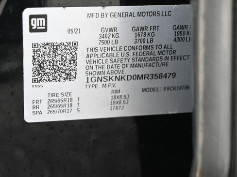 Used 2021 Chevrolet Tahoe LT image 36