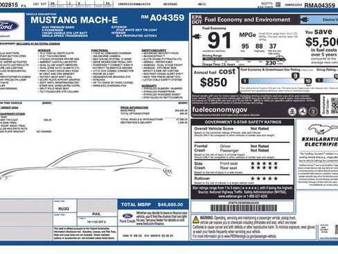 Used 2024 Ford Mustang Mach-E Premium image 10