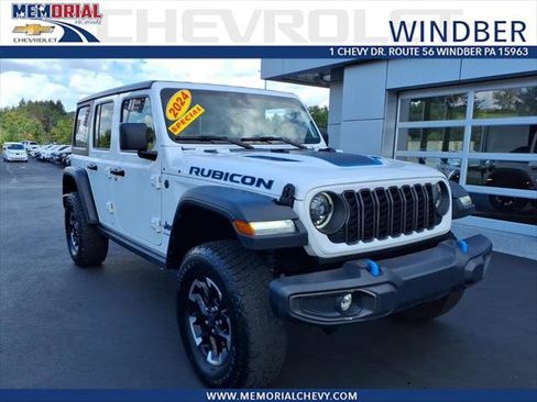 Used 2024 Jeep Wrangler Unlimited Rubicon 4xe AWD/4WD image 1