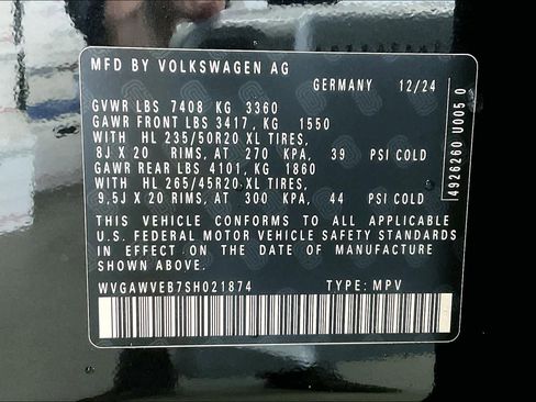 New 2025 Volkswagen ID. Buzz Pro S image 33