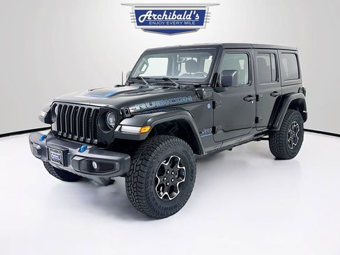 Used 2023 Jeep Wrangler Unlimited Rubicon 4xe w/ Cold Weather Group image 3
