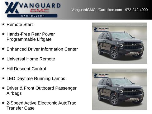 Used 2022 Chevrolet Tahoe Z71 w/ Luxury Package AWD/4WD image 11