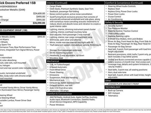 Used 2019 Buick Encore Preferred image 5