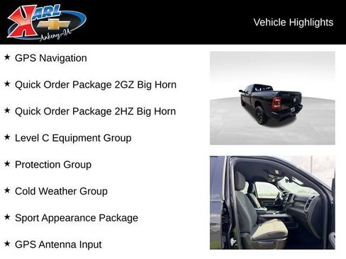Used 2022 RAM 2500 Big Horn w/ Level C Equiment Group AWD/4WD image 2