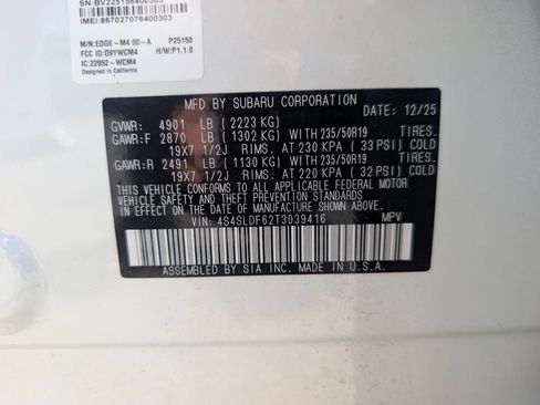 Certified 2026 Subaru Forester Sport AWD/4WD image 39